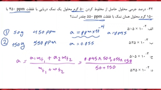 تدریس خصوصی شیمی کنکور استاد مهدی نباتی معلم شیمی رتبه های تک رقمی و دو رقمی