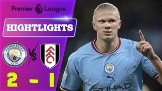 خلاصه بازی منچسترسیتی 2-1 فولام ( 14 آبان 1401 )