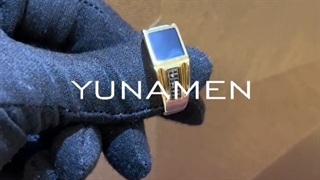 انگشتر طلای مردانه یونامن Y422