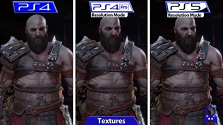 مقایسه کیفیت اجرای بازی God of War Ragnarök روی کنسول‌های PS4 - PS4 Pro - PS5