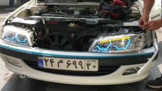 نصب چراغ پرشیا طرح آی ایت ابرویی (منوچهری_تیونینگ)