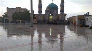 بارندگی در شهر قشم