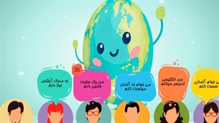 تیزر موشن گرافیک موسسه زبان اپتک