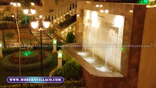 آبنمای دیواری | wall fountain | villadesign | modernvilla