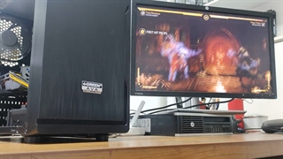 کیس نسل 9 با گرافیک 8 گیگ (تست بازی MK11) AVA9100F