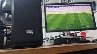 کیس نسل 9 با گرافیک 8 گیگ (تست بازی PES 2021) AVA9100F