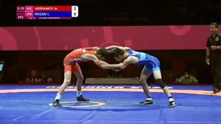 BRONZE FS - 44 kg: M. ABDRAIMOV (KGZ) v. I. NOZAKI (JPN)