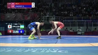 BRONZE FS - 55 kg: Y. ITO (JPN) v. H. USMONOV (UZB)