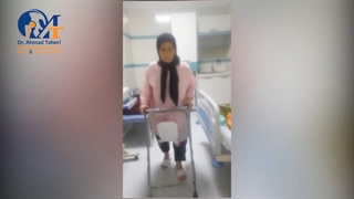 فیلم رضایت بیمار از جراحی تعویض مفصل هر دو زانو