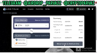 ایردراپ های #mainnet جدید #zksync و #starknet و optimism و arbitrum nova و ایردراپ های آینده
