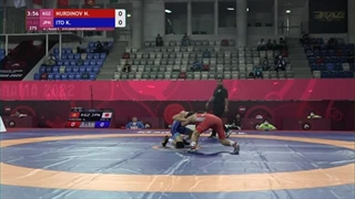 Round 3 FS - 62 kg: N. NURDINOV (KGZ) v. K. ITO (JPN)