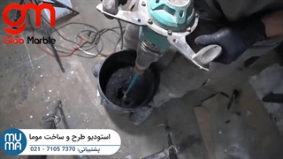 آموزش کامل نصب سنگ آنتیک