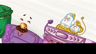 مجموعه لوازم خانگی رنگین کمان