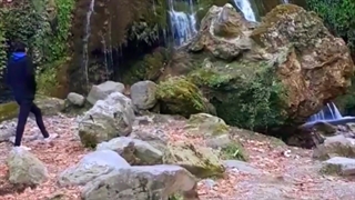 مهدی میرزائی آبشار کبودوال علی آباد کتول
