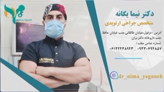 8 روز پس از جراحی تعویض  مفصل زانو