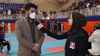 مسابقات کشوری کیوکوشین کاراته در آبادان - علی رضایی شکیب