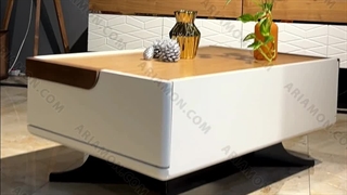 میز جلو مبلی چوبی ترک