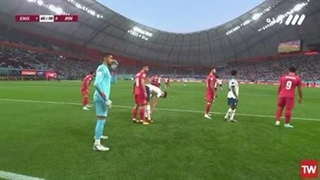 گل دوم انگلیس به ایران در جام جهانی قطر:|