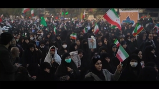 ویدئویی زیبا از تشییع چند صد هزار نفری شهدای مدافع امنیت در مشهد مقدس