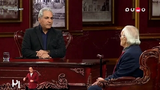 مهران مدیری در کنار زنده یاد جلال مقامی در برنامه دورهمی