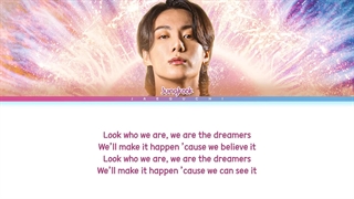 (BTS Jungkook Dreamers Lyrics (FIFA World Cup Qatar 2022 Official soundtrack
