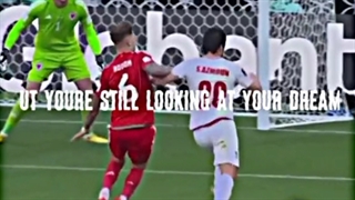 ادیت از برد تیم ملی مقابل ولز