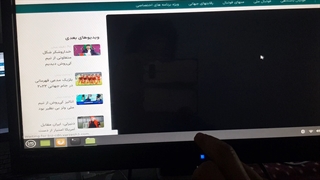 مانیتور hp2105tm