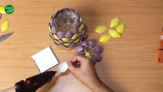 ساخت اناناس با ظروف یکبارمصرف