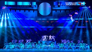 اجرای جونگکوک عضو بی تی اس در افتتاحیه جام جهانی ۲۰۲۲ قطر