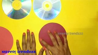 ساخت کاردستی با سی دی