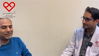 سابقه ارثی تنگی عروق قلب و رگ بسته ای که در نهایت باز شد