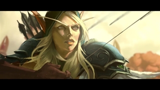 Warbringers Sylvanas (سوزوندن درخت زندگی)