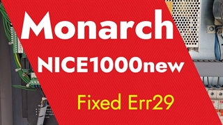 تعمیر و رفع خطای 29 درایو مونارک