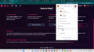 ایردراپ zkasino مربوط به پلتفرم zksync