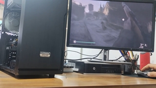 ای5 نسل 9 با گرافیک 8 گیگ (کیس گیم اقتصادی) تست بازی WW2  کال آف دیوتی  AVA9400F