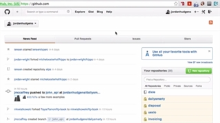 Creating a new git repository