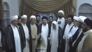 آیت الله سیدجوادشهرستانی درمدینه منوره