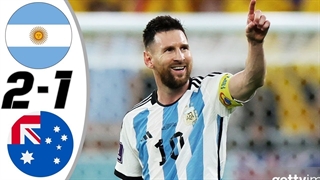 خلاصه بازی آرژانتین 2-1 استرالیا ; صعود یاران مسی ( جام جهانی 2022 قطر )