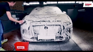 نحوه استفاده شامپو فوم کارواش ماشین سوناکس حجم 5 لیتری 153924