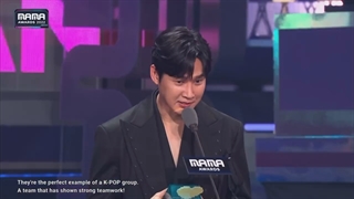 گاتسون برنده‌ی جایزه‌ی 'Worldwide Fans Choice Top 10'  در 2022 MAMA Awards شد