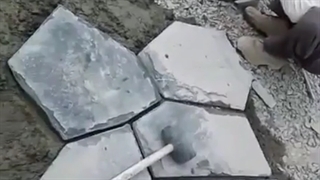 اجرای سنگ لاشه رشیدی 09199377638