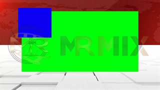 فوتیج پرده سبز کروماکی اسلایدشو خبری و اخبار