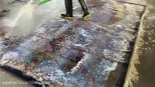 شستن فرش دستباف