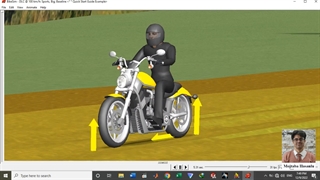 نرم افزار تحلیل موتور سیکلت و دوچرخه بایکسیم bikesim