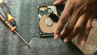 تعمیر و بازیابی اطلاعات هارد ضربه خورده-گندم کار