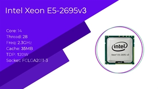 پردازنده اینتل Intel Xeon E5-2695v3