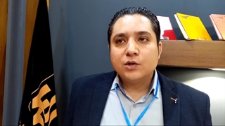 گفتگو با مازیار کتابی مدیر بازرگانی مجتمع چاپ و تبلیغات کیانیکو در آیین افتتاحیه هجدهمین نمایشگاه بین المللی تبلیغات و بازاریابی