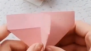 اوریگامی ساخت پروانه زاویه سازی صورت