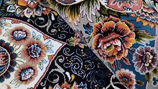 فرش 700 شانه ارزان قیمت - طرح مانا رنگ فیلی با تراکم 2100