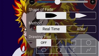 آموزش کار با برنامه ibis Paint X/ادامه ی سایه زدن موها*توضیح_پارت2 و3